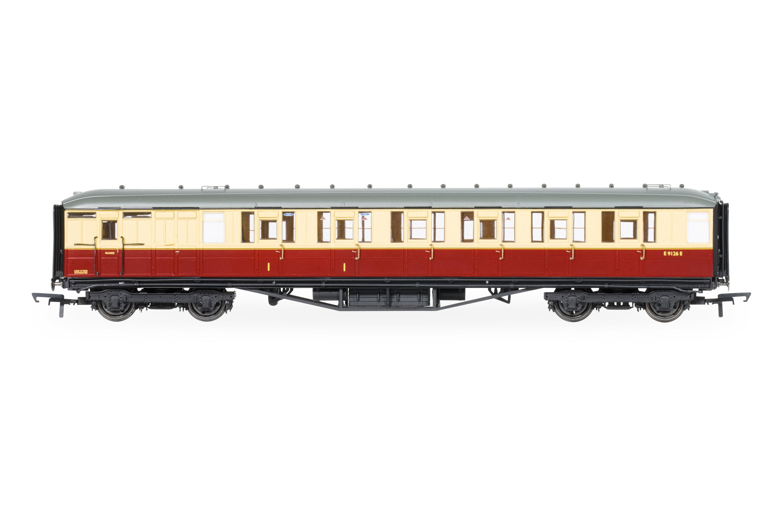 Hornby R40460 BR Gresley Corridor Crimson and cream Composite Brake E9126E