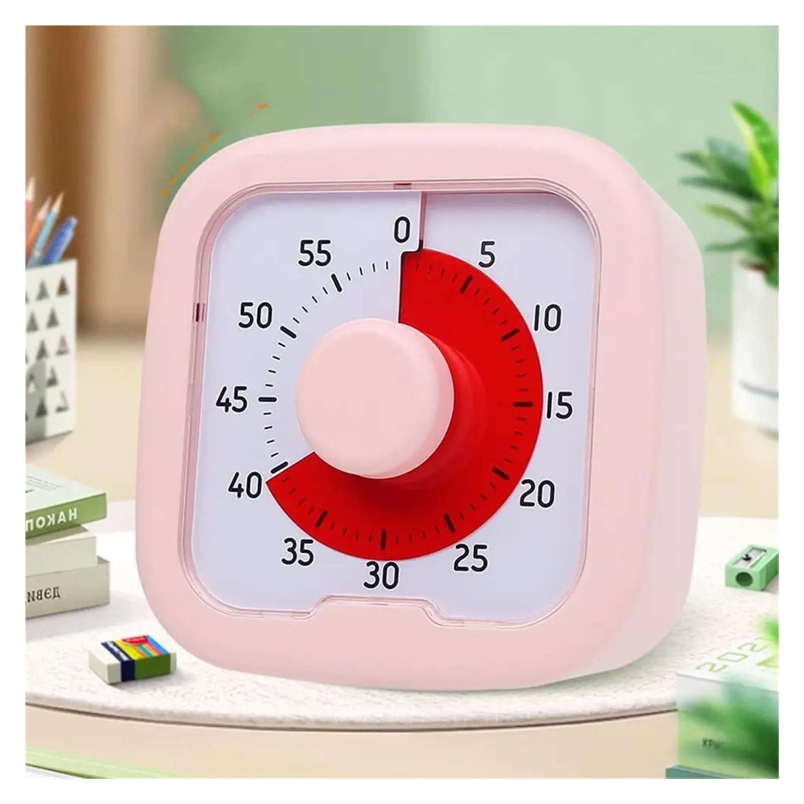 strumento per la gestione del tempo, Timer il conto alla rovescia, timer digitale, da cucina(Pink)