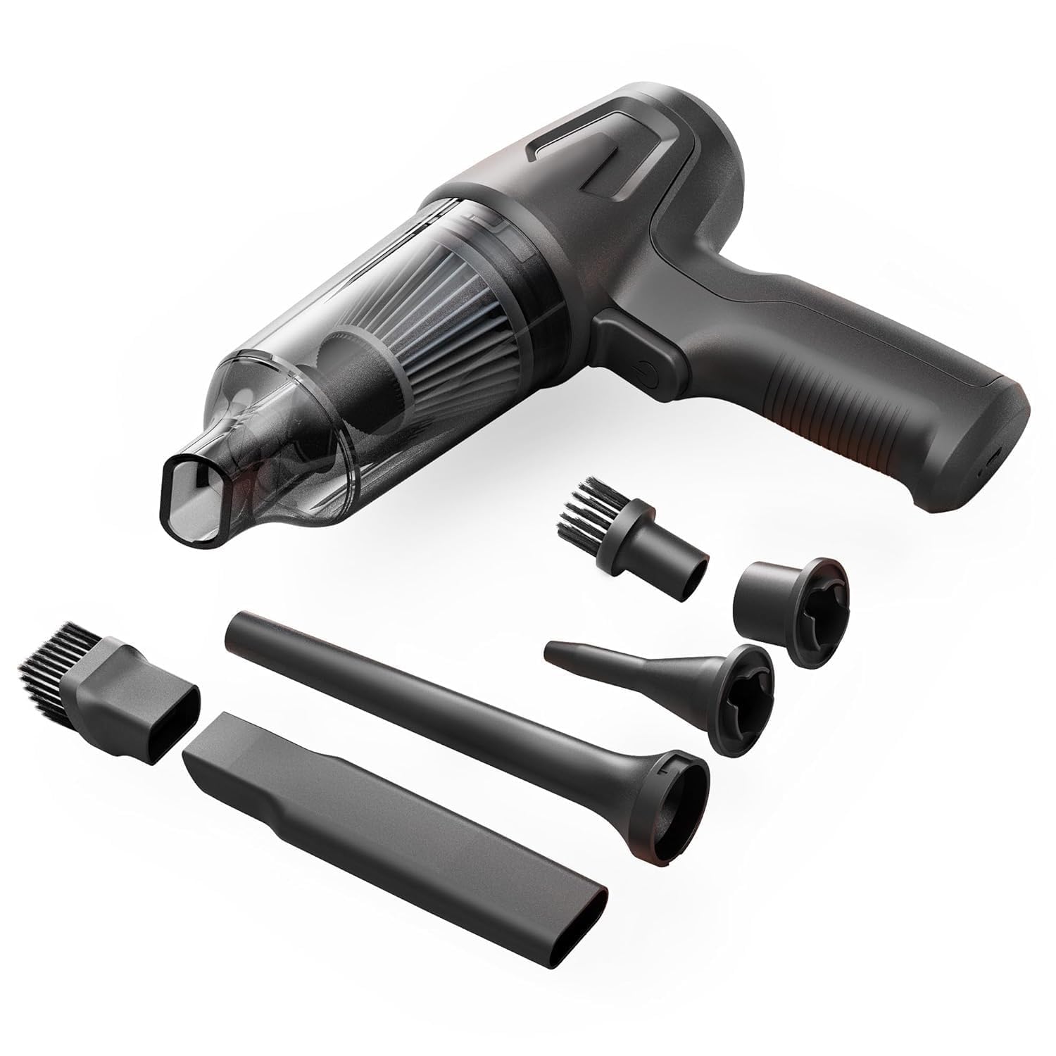Car Vacuum Cleaner 6 in 1 with 3| Cordless Handheld Vacuum Cleaner for Wet & Dry Cleaning for Home/Office/Car/Keyboard/Travel/Sofa/Office-image-49