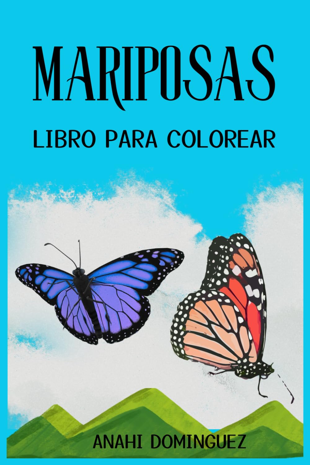 Mariposas: Libro para colorear