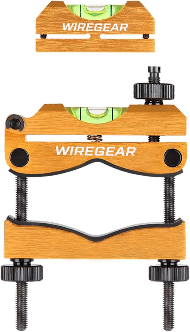 W WIREGEAR Scope Leveling Tool Scope Mounting Level Universal and Professional Tool and Stored in Case for Maintenance