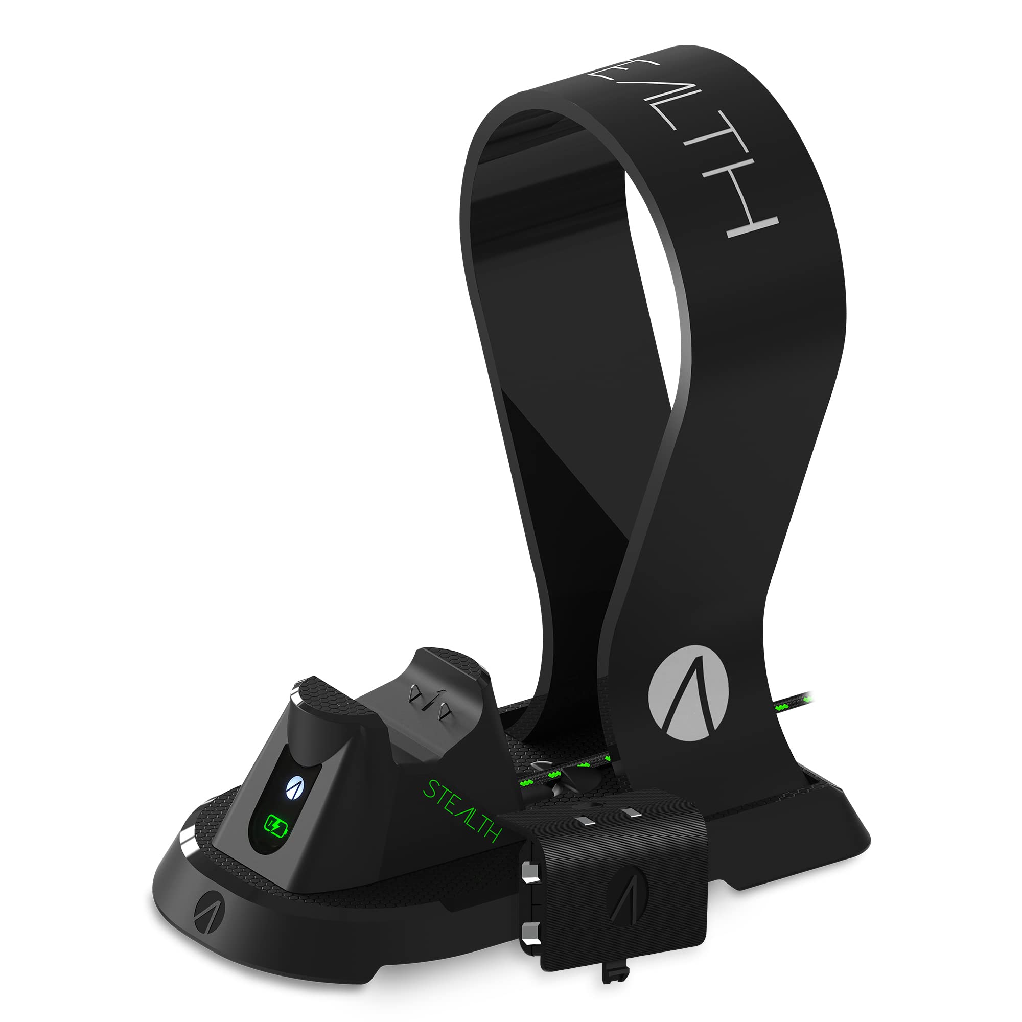Buy Stealth SXC60 X Black Charging Station with Headset Stand for XBOX