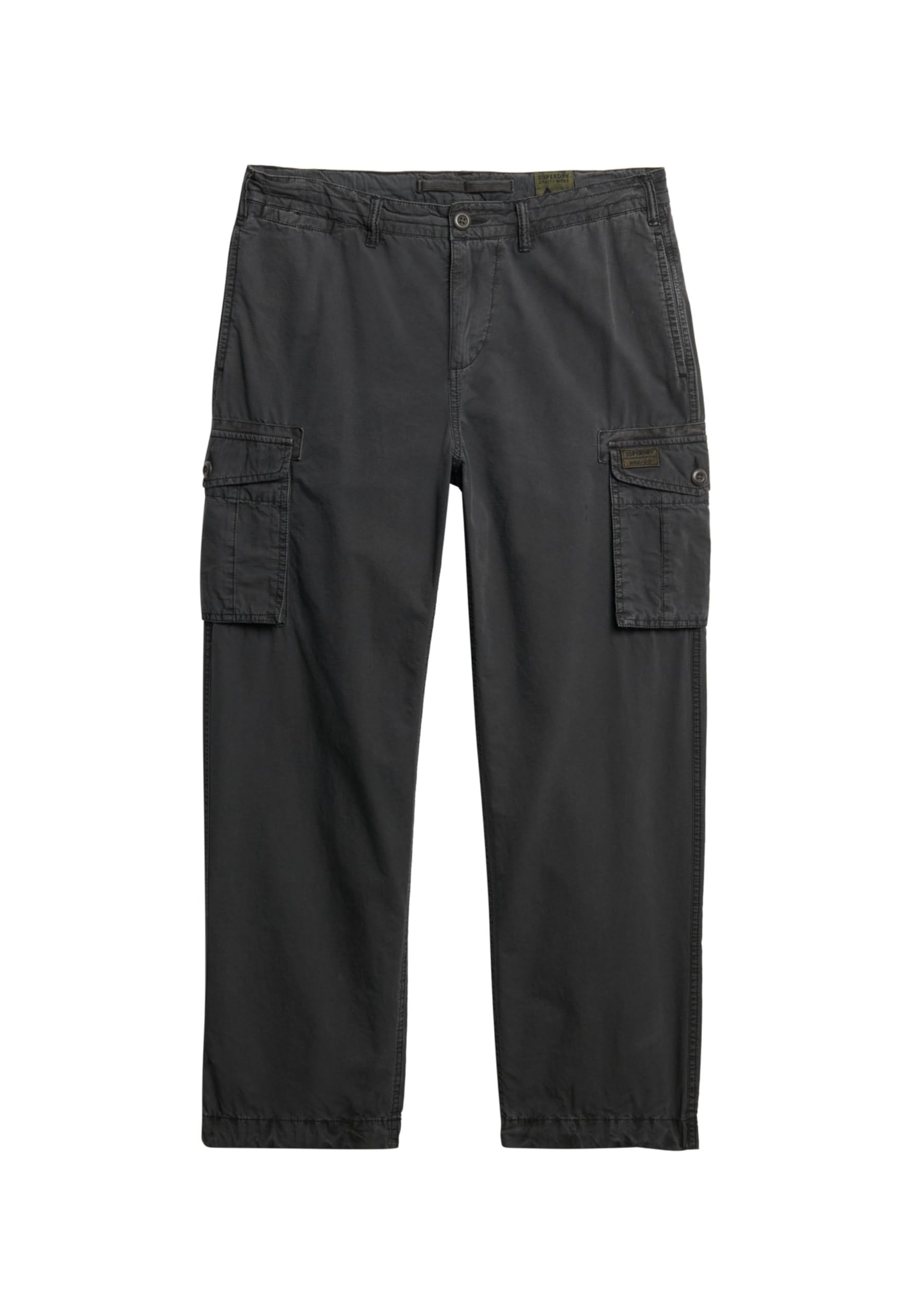 Superdry Men's Blackboard Lightweight Parachute Cargo Trousers, 33 W/32 L