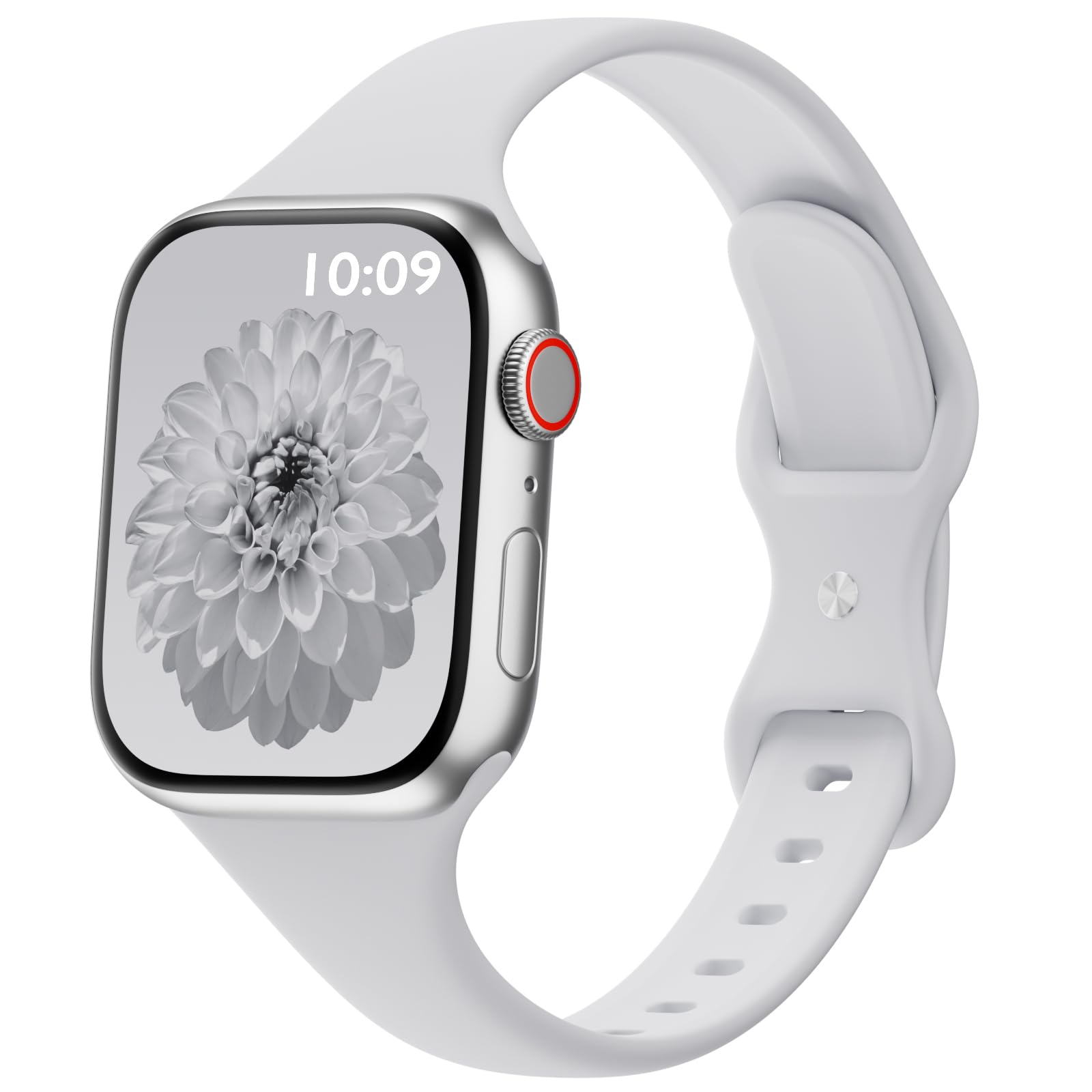 Thin Sport Silicone Slim Band Compatible with Apple Watch Bands Women Men