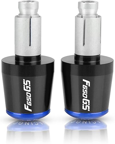 WESTCH Motorcycle Accessories 78" 22MM Handlebar Hand Grips Handle Bar End Cap for BMW F650GS F 650 GS 2000-2005 2001 2002 2003 2004 (Color