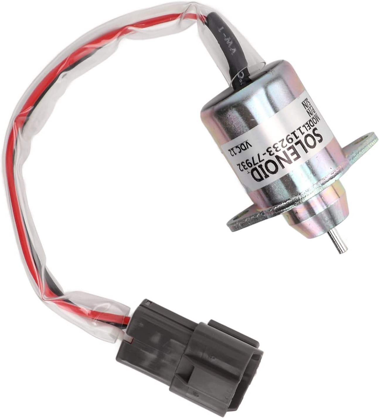 Naroote Wysokiej Jakości Elektrozawór Odcinający Paliwo Metal 12V 119233-77932 Zamiennik dla