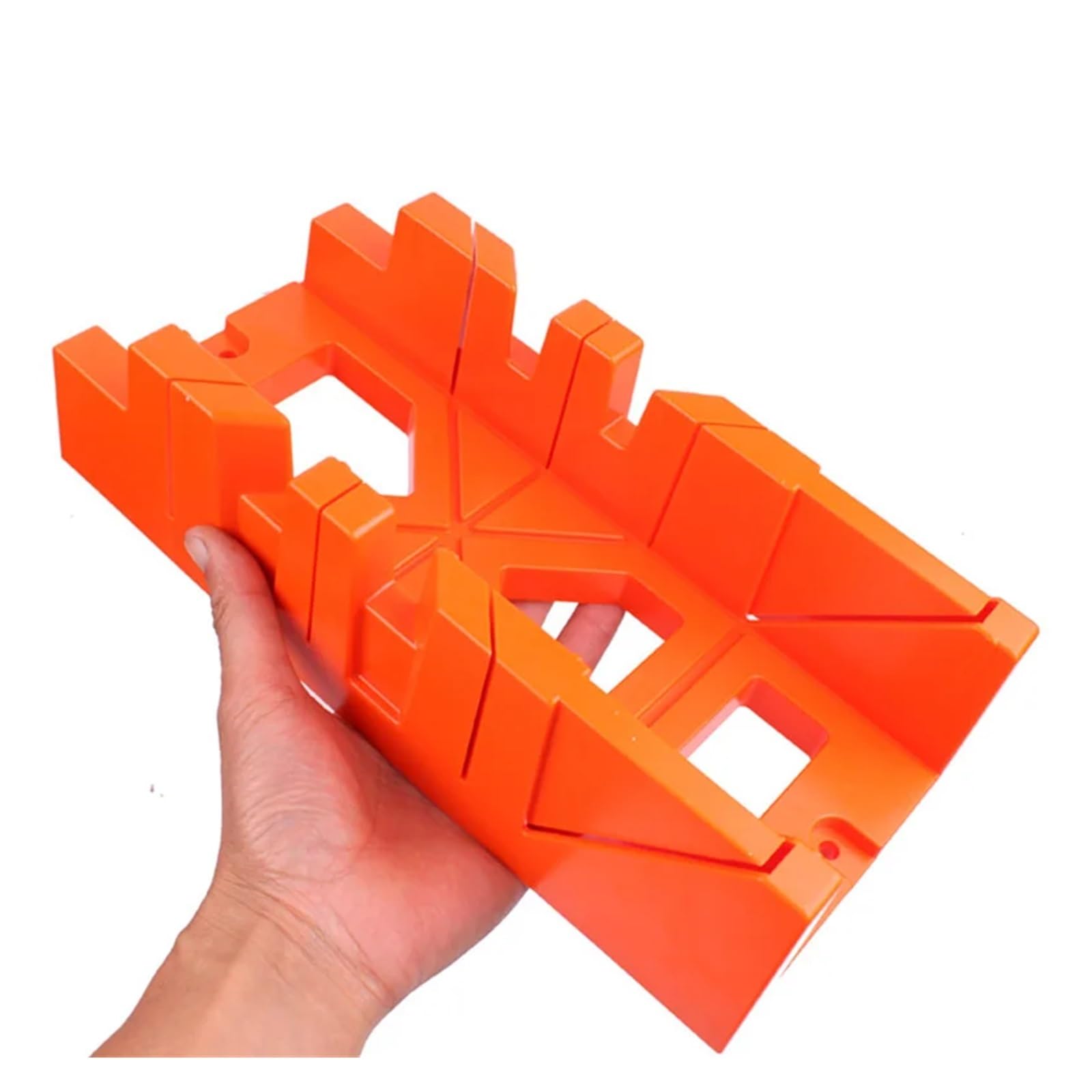 Gabinetes for sierra ingletadora de 12/14 pulgadas, herramientas manuales multifunción for carpintería, sierras manuales for carpintería de bricolaje for el hogar, caja con abrazadera para madera, plá