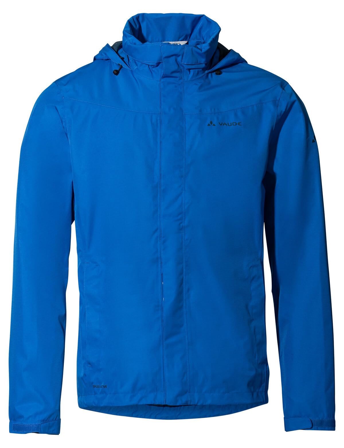 VAUDE Herren 2-Lagen Fahrrad- Regenjacke Escape Bike Light Jacket, leicht, wasserdicht, winddicht und atmungsaktiv, signal blau, XXL
