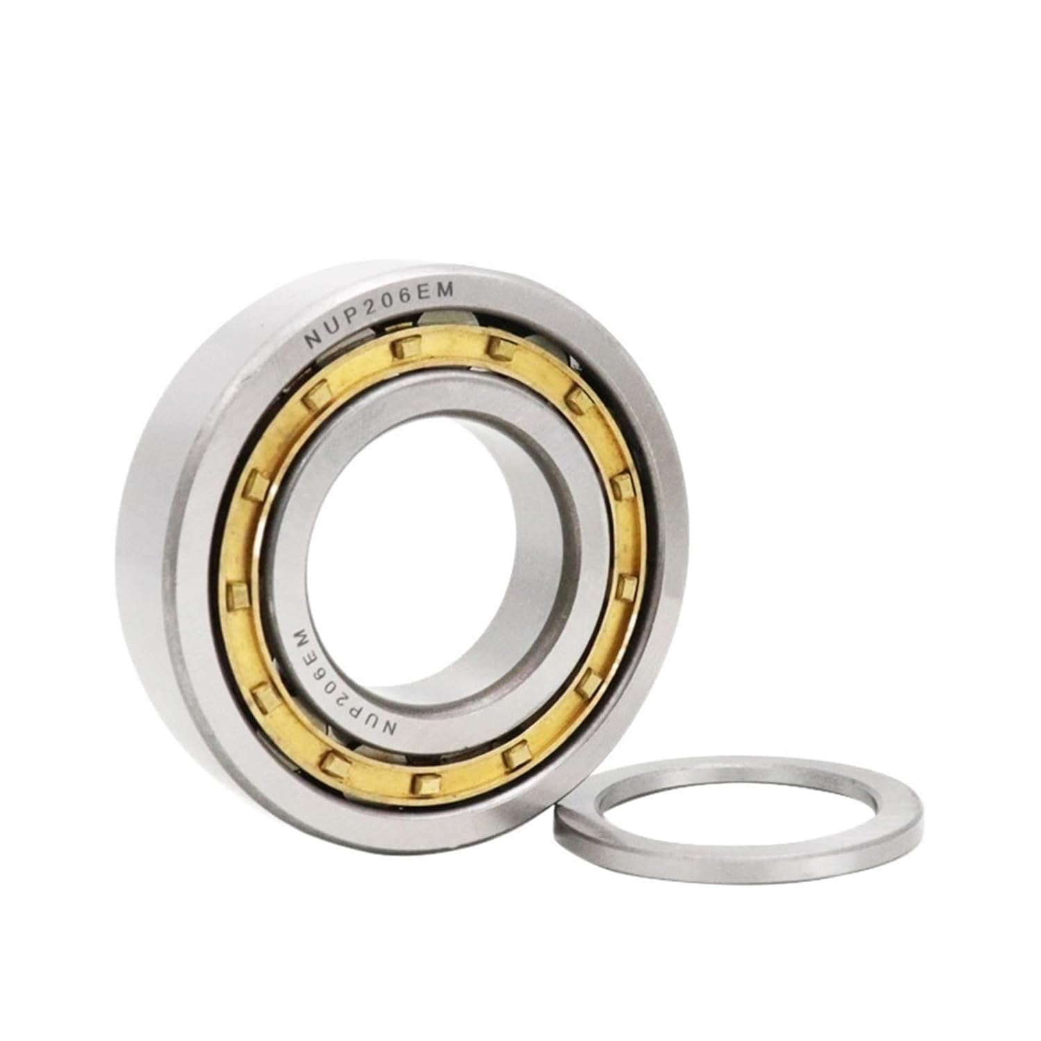 Cylindrical Roller Bearing NJ 202 203 204 205 206 207 208 209 210 211 212 213 214 215 EM E High Speed Precision Bearings 1Pcs(NJ205EM 25x52x15)