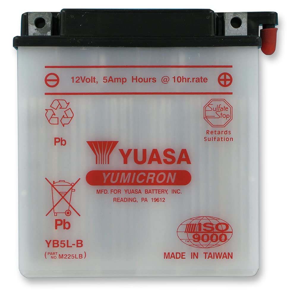 Yuasa yuam225lb yumicron battery yb5l-b (YUAM225LB)