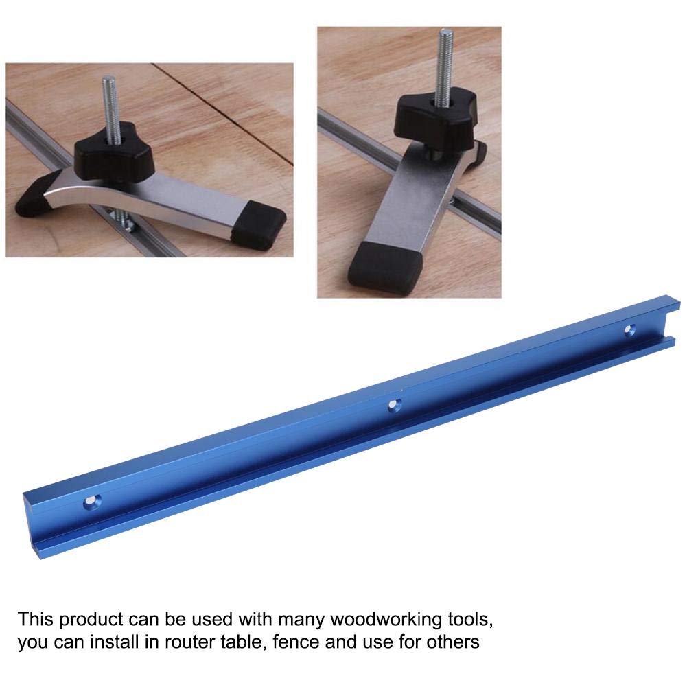 FACULX T-Nut Gehrungsschiene 500mm - Aluminium 6061 T-Schiene Für Holzbearbeitung