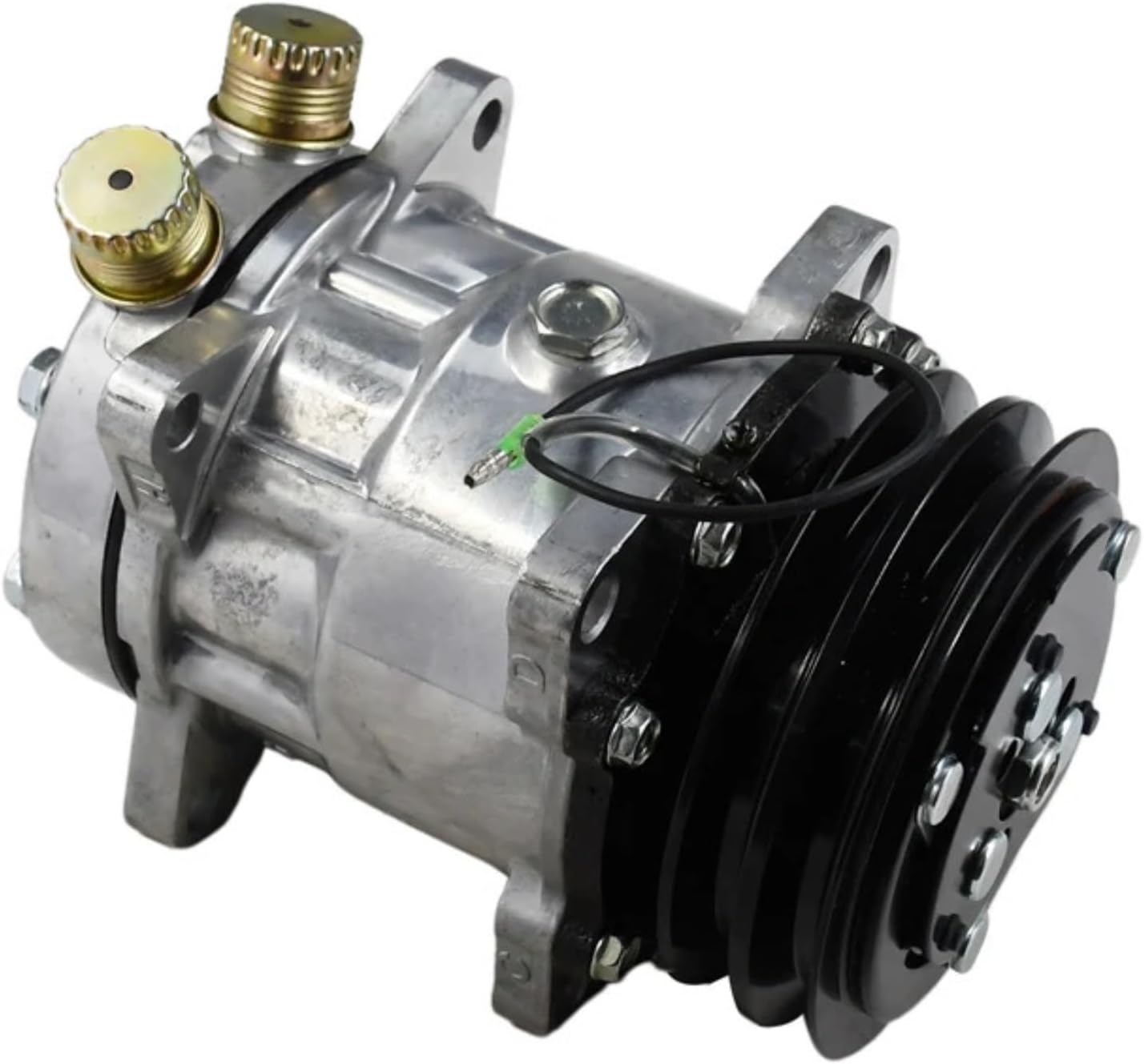 5176185 5811103 1106-7033 1706-7004 AC Compressor with Clutch-Replacement Air Conditioning Compressor for Case IH Tractor JX1060C JX1070C JX1070N JX1075C JX1075N JX1095N
