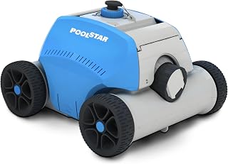 Steinbach Poolstar Poolrunner Battery+ 061013AV - Aspirador inalámbrico para Piscinas con hasta 18 m² de Superficie de Suelo, hasta 2 Horas de duración de la batería, también Apto para Agua Salada
