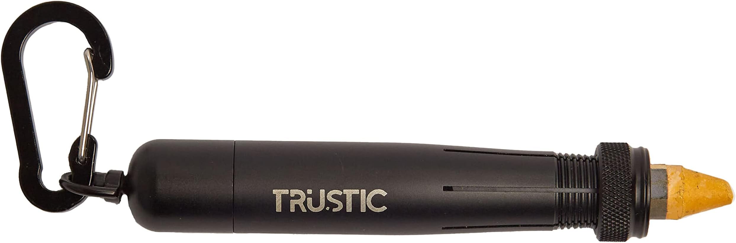 Lumber Keel Crayon Holder for 1/2" Round or Hexagonal Crayons, Industrial Heavy Duty Construction Carpenter Metal Holder (Black)