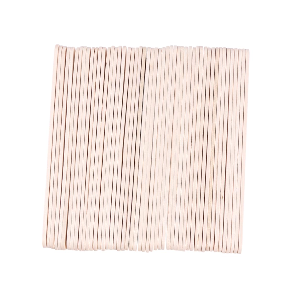 EPIGEIST 100Pcs DIY Craft Sticks Versatile and Popsicle Sticks for Creative Projects Non Waxed for Classroom and Party Activities