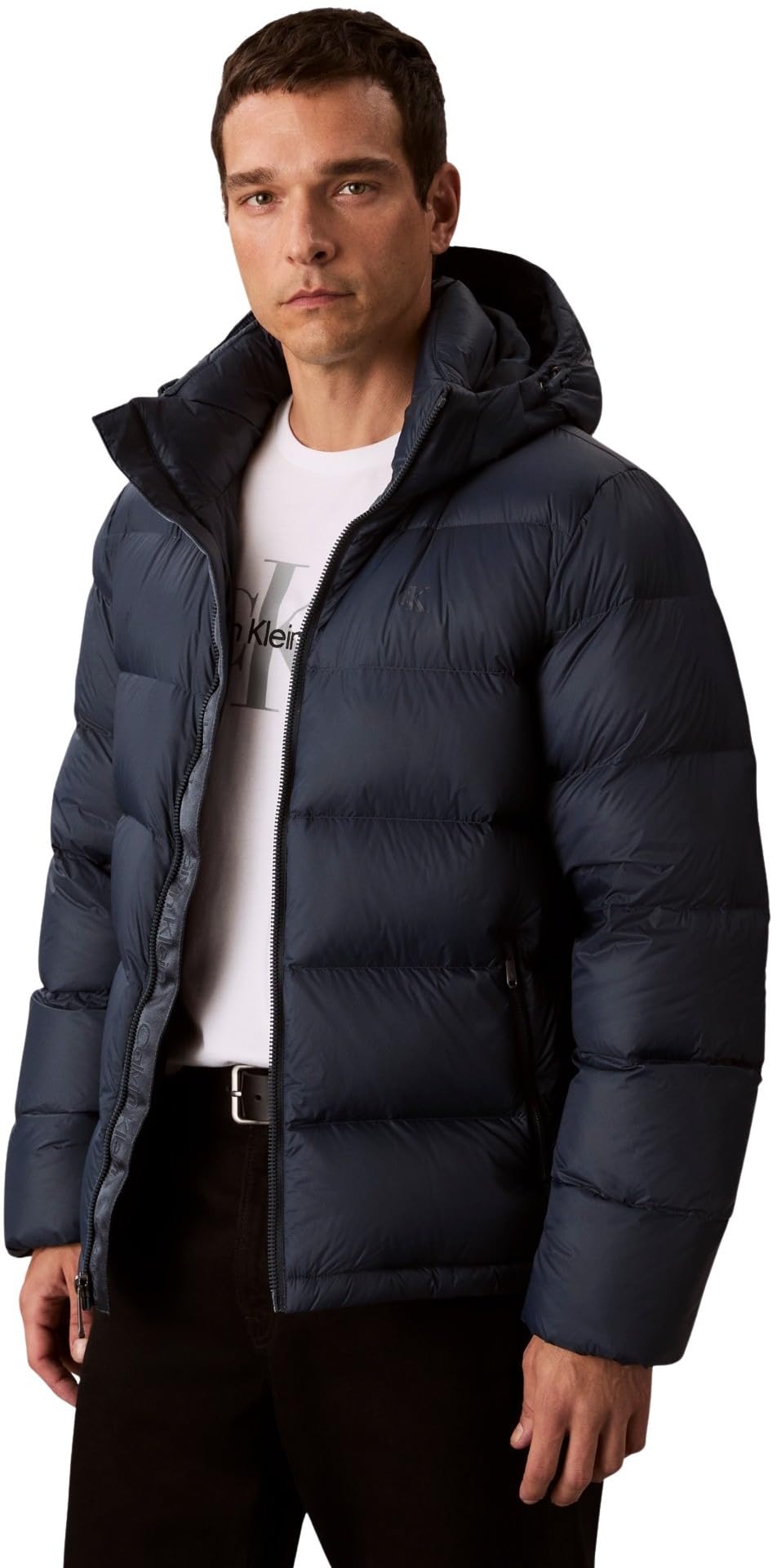 Calvin Klein Men's Blue Winter Jackets, L, Urban Jacket