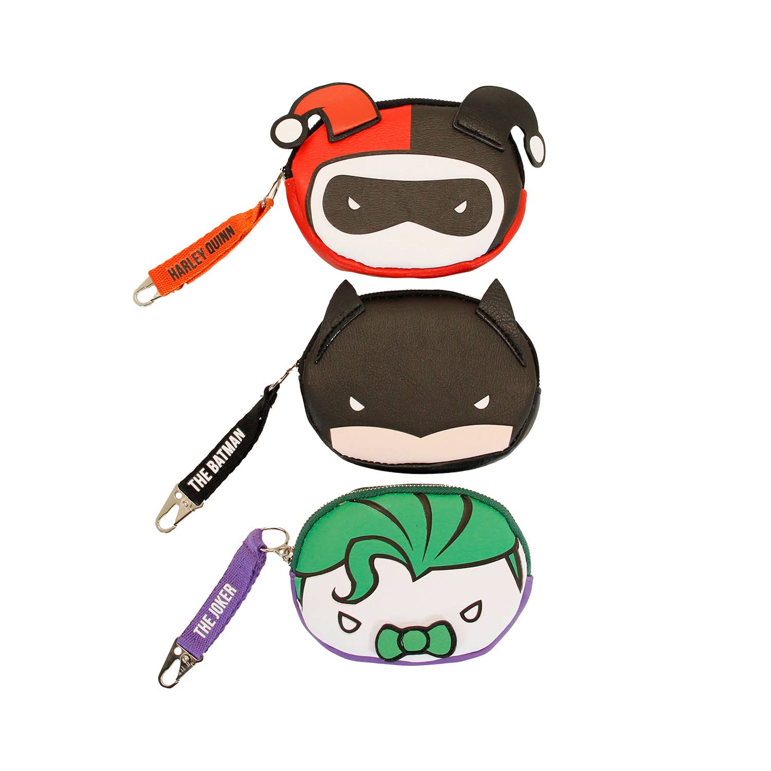 karactermania Batman Assorted DC-Chibi Pill Purse Display, Multicolour