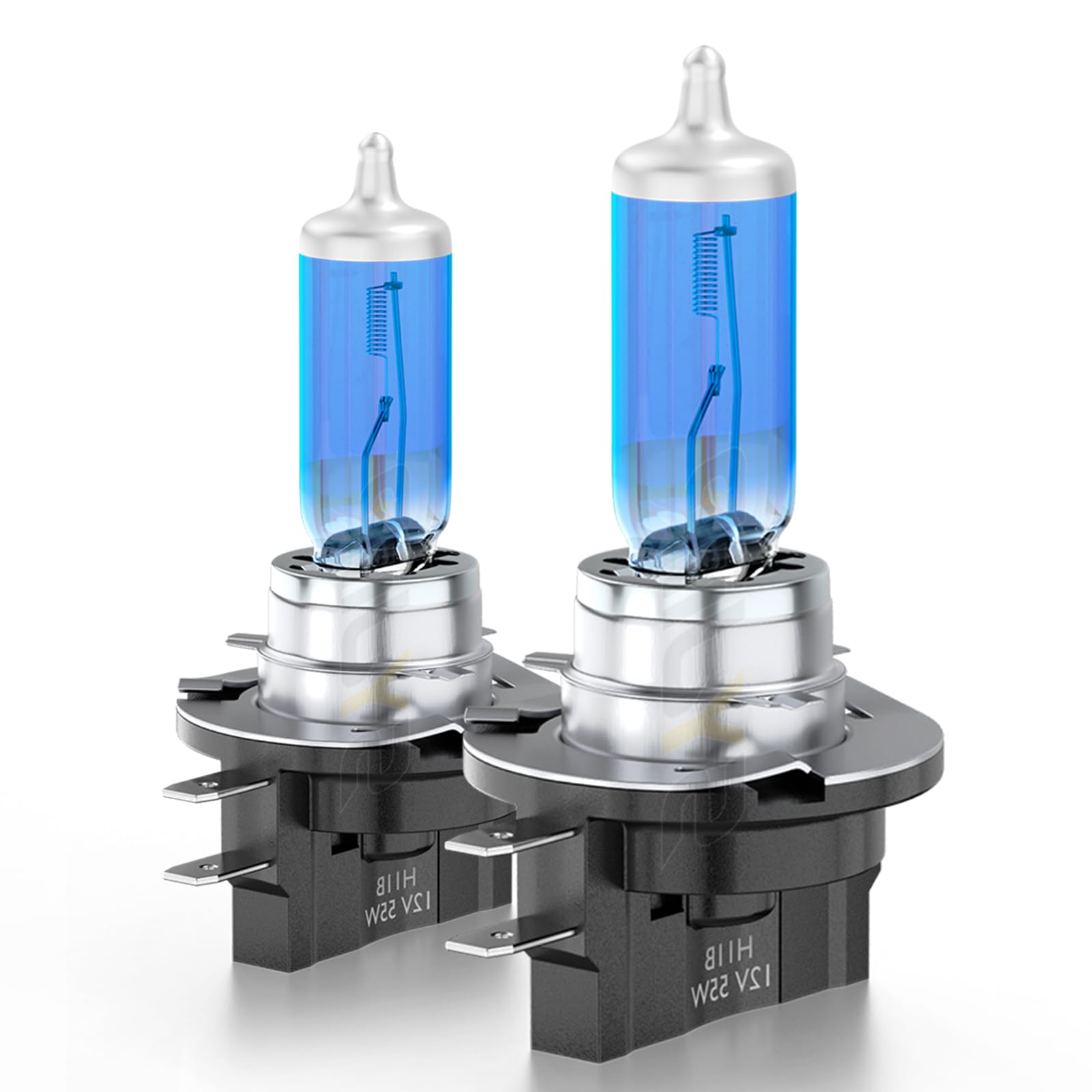 H11B Compatible for Kia Forte Headlights 2010 2011 2012 2013, Halogen H11B Headlight Bulbs Low Beam, Plug n Play, 6000K Cool White, 2-Pack