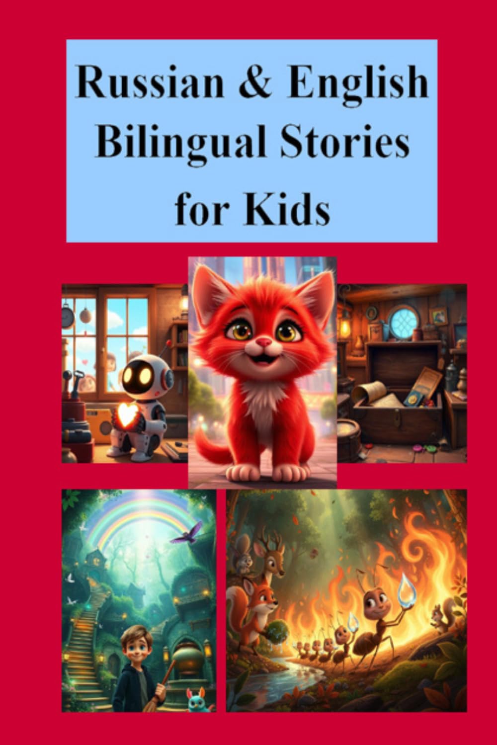 Russian books for kids. Books in Russian English stories for children. Книги для детей на русском. Русские детские книги: Bilingual children’s ... and Learning, Fun and Easy Bilingual Storie
