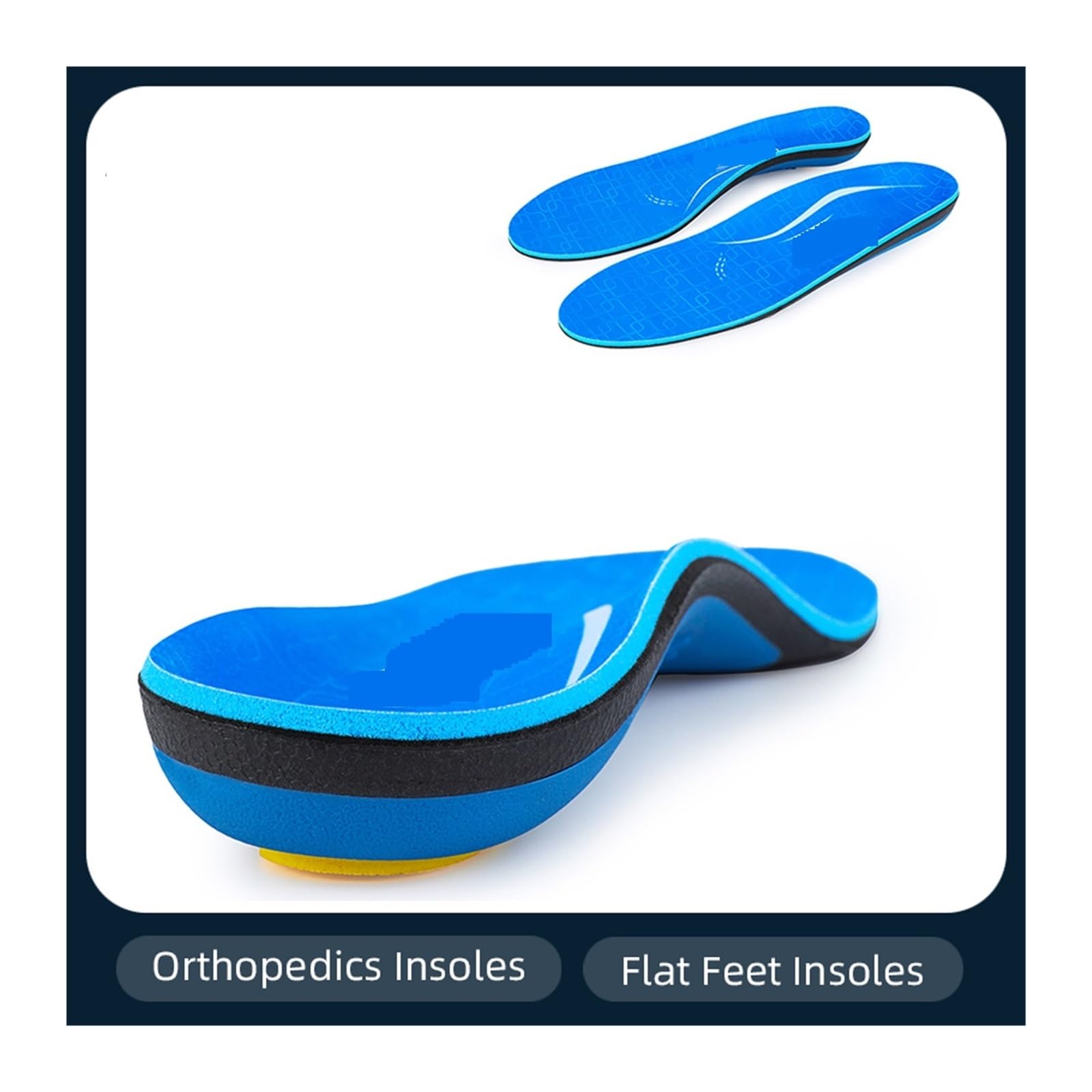Solette Ortopediche Piedi piatti Solette ortopediche Modello di supporto for arco plantare Plantari Inserti for dolore al tallone Stivali Sneaker Uomo Donna