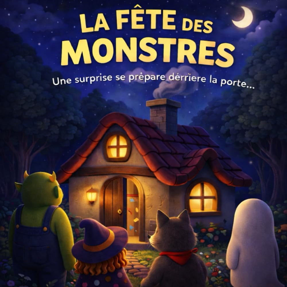 La fête des monstres: Une histoire d’anniversaire pleine de surprises pour les enfants de 2 à 6 ans