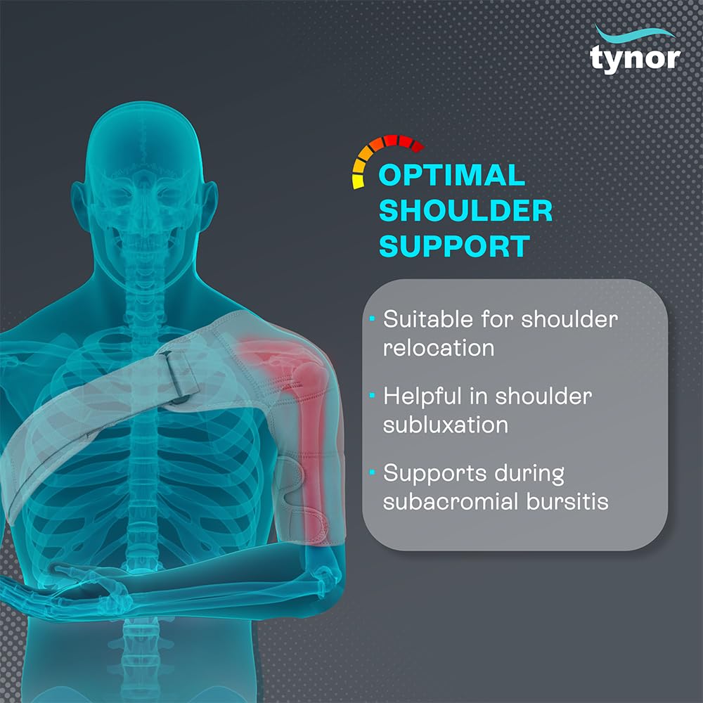 TYNOR Soporte de Hombro (Neo) Gris Universal Talla 1 Unidad