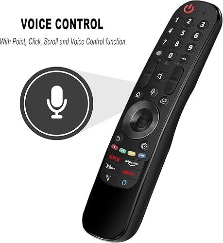 Miniatura 6 de ANMR21GC AN-MR21GC Control remoto de voz mágica de repuesto con Netflix Prime-Video Disney+ Watcha Botones de aplicación de acceso directo para LG