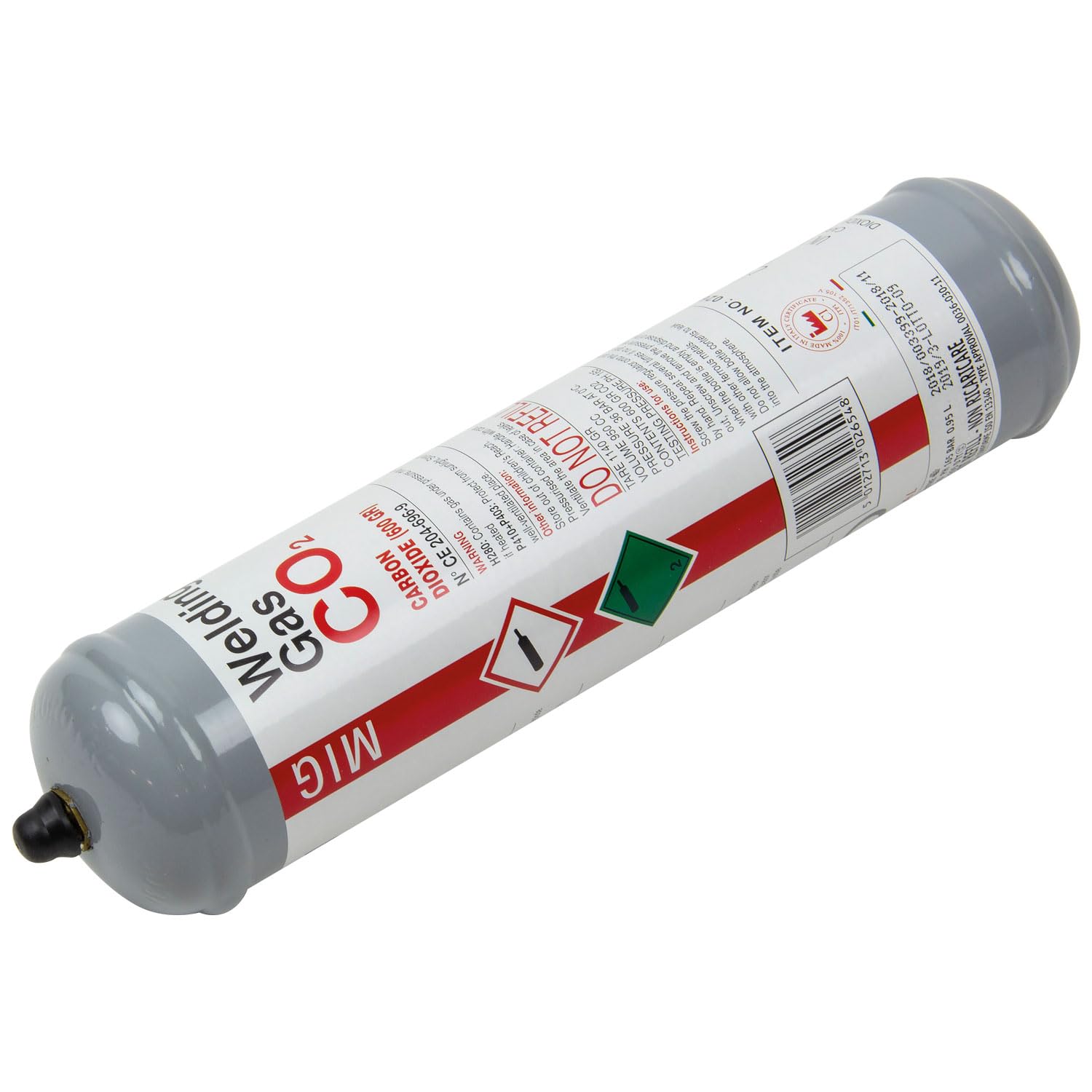 Sip Mig Welding Gas Bottle Co2 600G