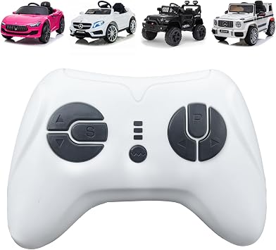 2.4G Bluetooth Remote Control for Power Wheels Ride on Toys Replacement Parts JR1839FCC Compatible with HY2025RX-SE-12V JR1922RXS ZCY1810RX JR1930RX-2-24V JR1630RX-12V JR-RX-12V Universal