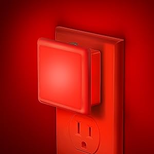 Red Night Light JandCase Red NightLight 2 Pack 0 3W LED Night Light with Auto Light Sensor Night