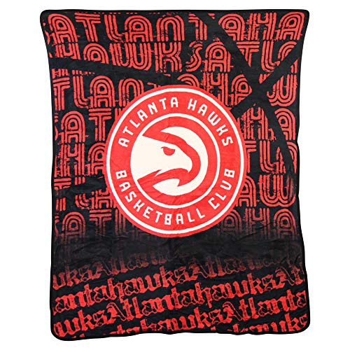 NBA Redux Super Soft Plush Throw Blanket (Atlanta Hawks)