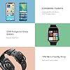 Smart Watch for Men Women, 1.69 HD Touch Screen Answer/Make Calls, Fitness Watch with 25 Sports Modes, Smartwatch Heart Rate/Sleep Monitor/Pedometer, IP68 Waterproof Fitness Tracker for iOS Android.