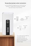 TP-Link Routeur 5G Archer NX600 WiFi 6 AX3600Mbps, 2,5G Port Ethernet, Bi-Bande, Mu-mimo, Jusqu’à 64 Appareils, sans Engagement Donc libérez-Vous de la Box opérateur, Compatible NanoSIM - 10