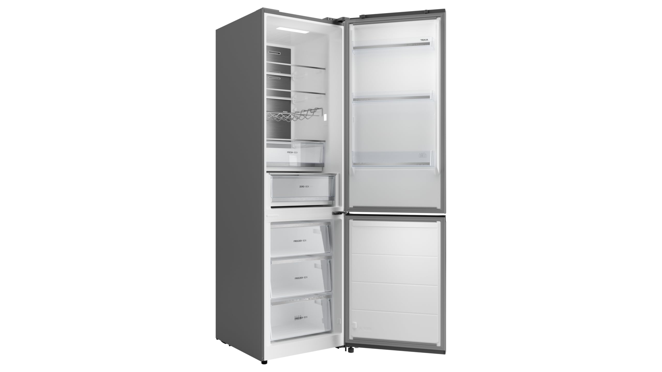 Teka - Frigorífico independiente con congelador Total No Frost y eficiencia de clase A - Modelo RBF 88680 SS