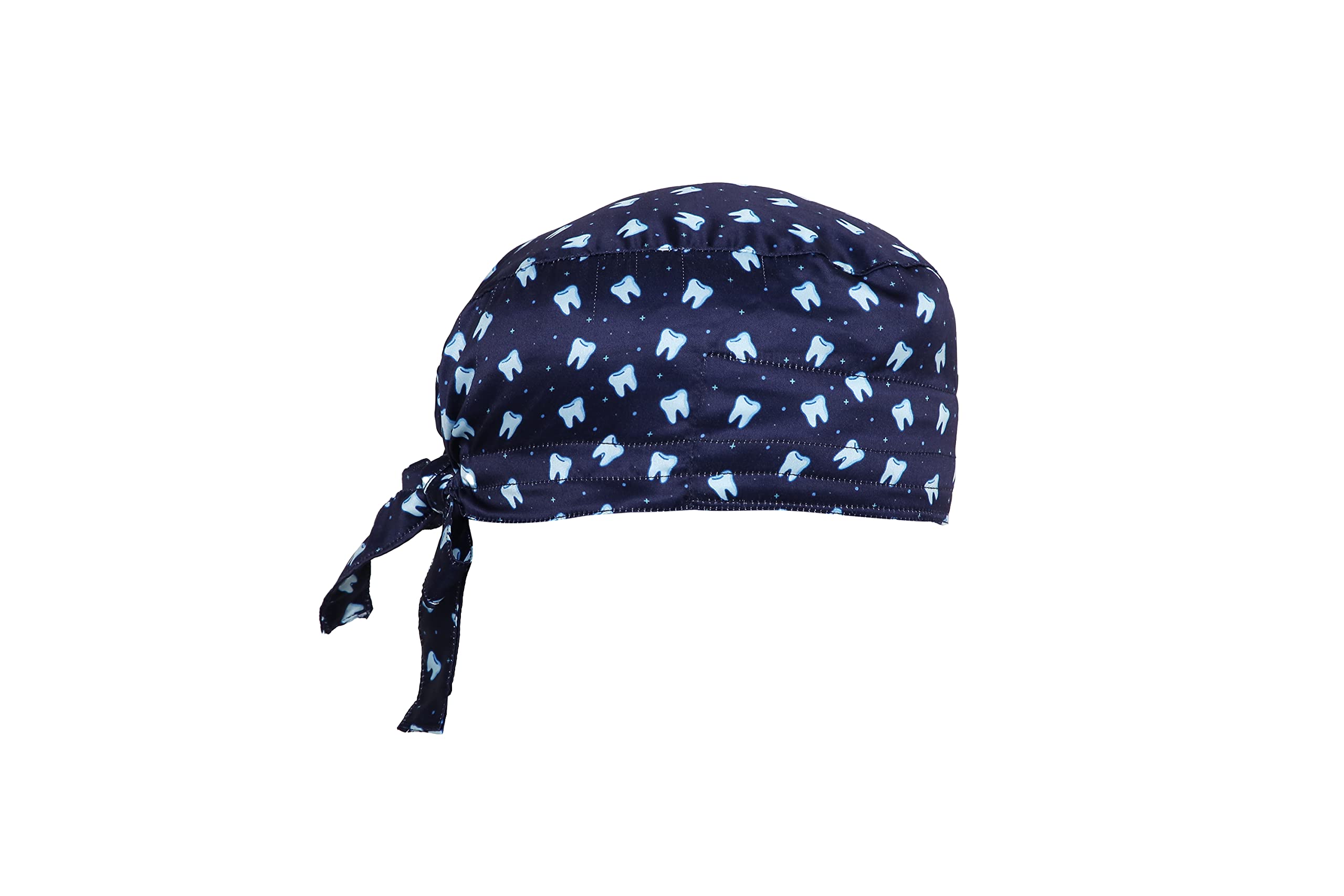 Associated Uniforms Printed Satin Scrub Cap Unisex with Sweat Band (Molar Small)-picture-11