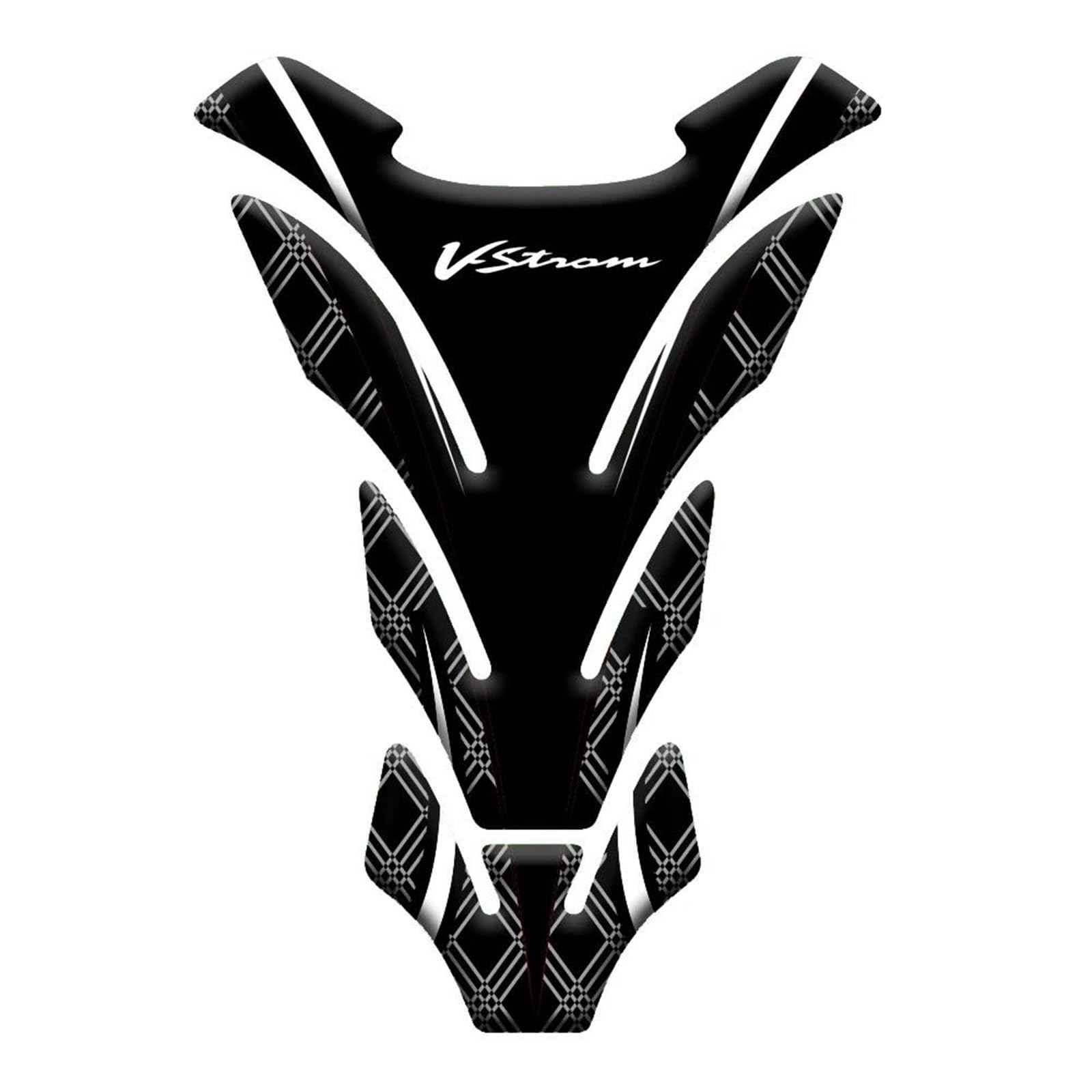 Gas Fuel Tank Pads Motorcyclev Fuel Tank Sticker for Suzuki V-Strom 650 DL650 V-strom650 DL VStrom Gas Protector Pad Fish Bone Decal Motorbike Protection Stickers(Color 11)