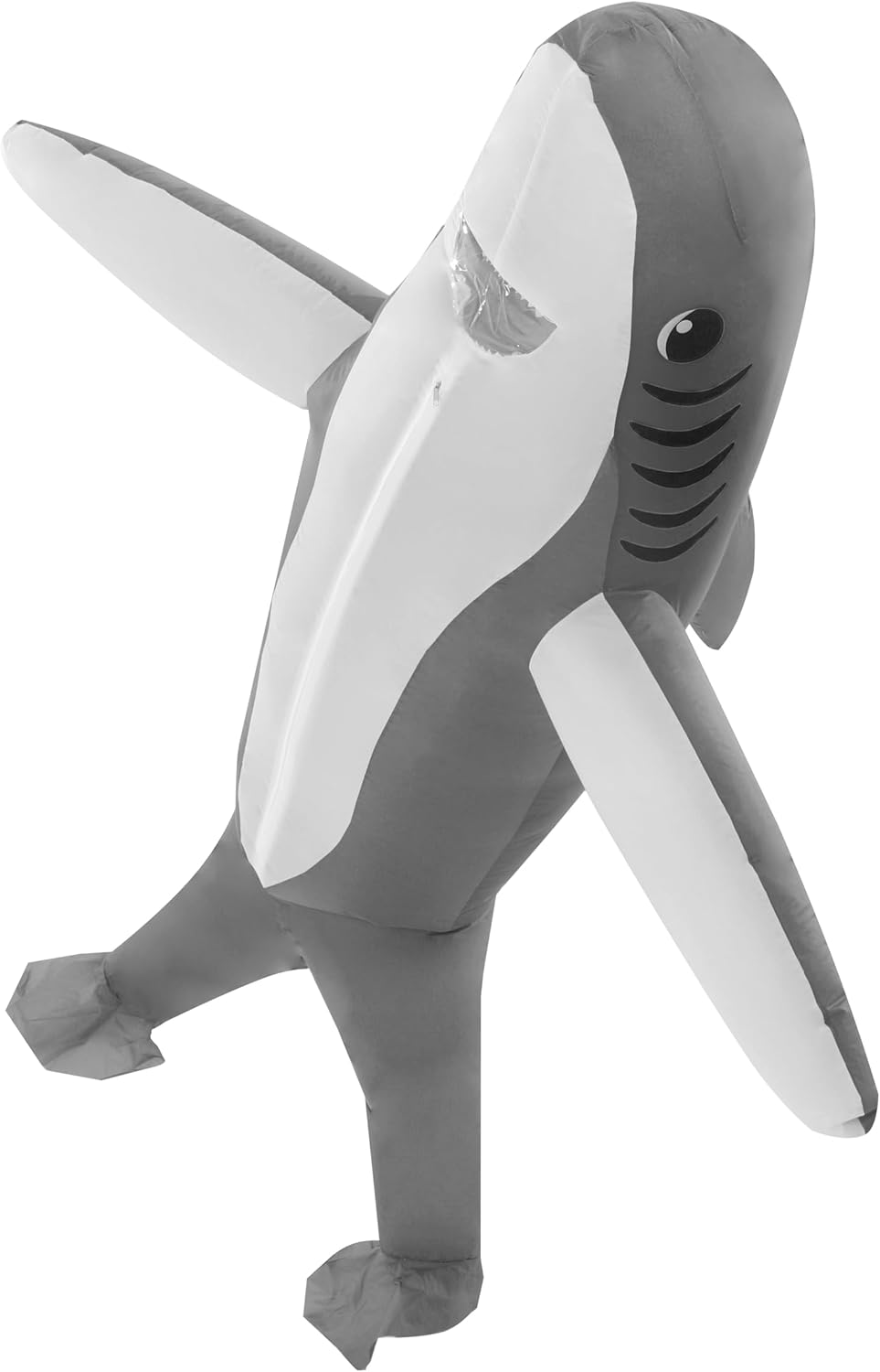 Inflatable Shark Costume for Adult, Inflated Shark Costume for Halloween, Christmas, Cosplay Celebration - Image 3