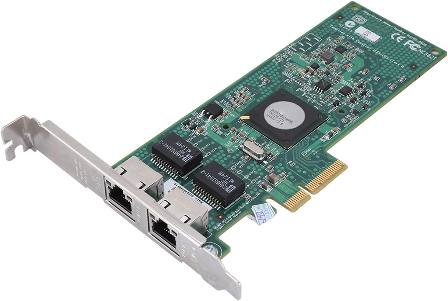 ASHATANetwork Card,PCIE Network Card For Broadcom BCM5709 1000Mbps PCI-E Dual Port Server ethernet Adapter,PCIE Ethernet Card Support systems for Windows7, 8 10 LINUX,etc.