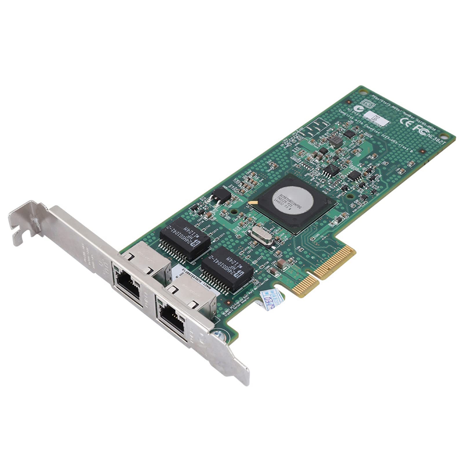 Buy ASHATA Network Card,PCIE Network Card For BCM5709 1000Mbps PCIE Dual Port Server