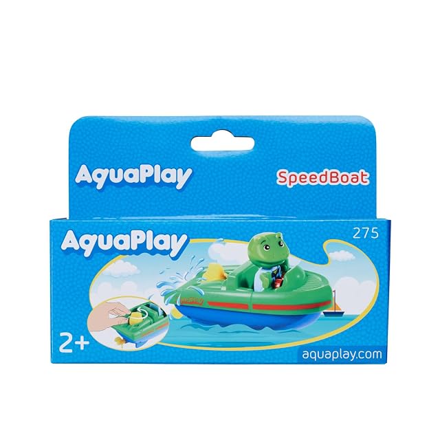 Foto 7 de 7 de AquaPlay Barco Deportivo con Motor de Cuerda