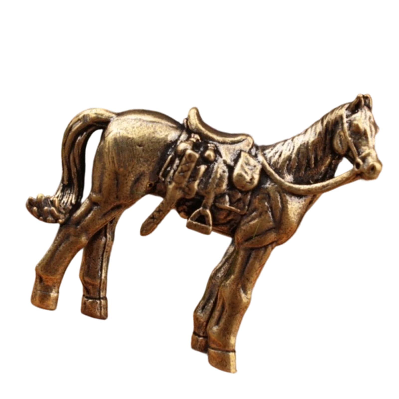 Snorvixre Horse Statues Positive Energy Good Luck Showpiece Horse Figurines Sculptures Table Ornament Home Decors Gift Animal Statue Sculpture