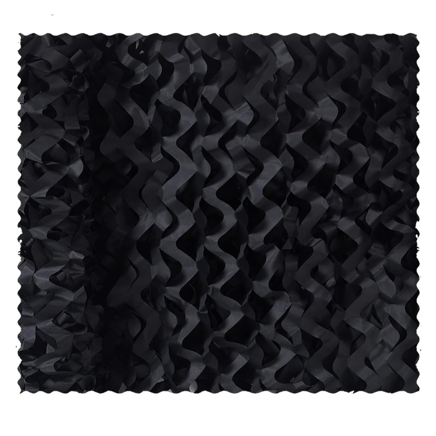 RAISCORaisco 5X10 Feet Black Hunting Blind Camo Net Camouflage Nets Military Surplus for Shooting, Party Decoration, Photograph, Vahicle Cover, Sunshade Black Color Combination