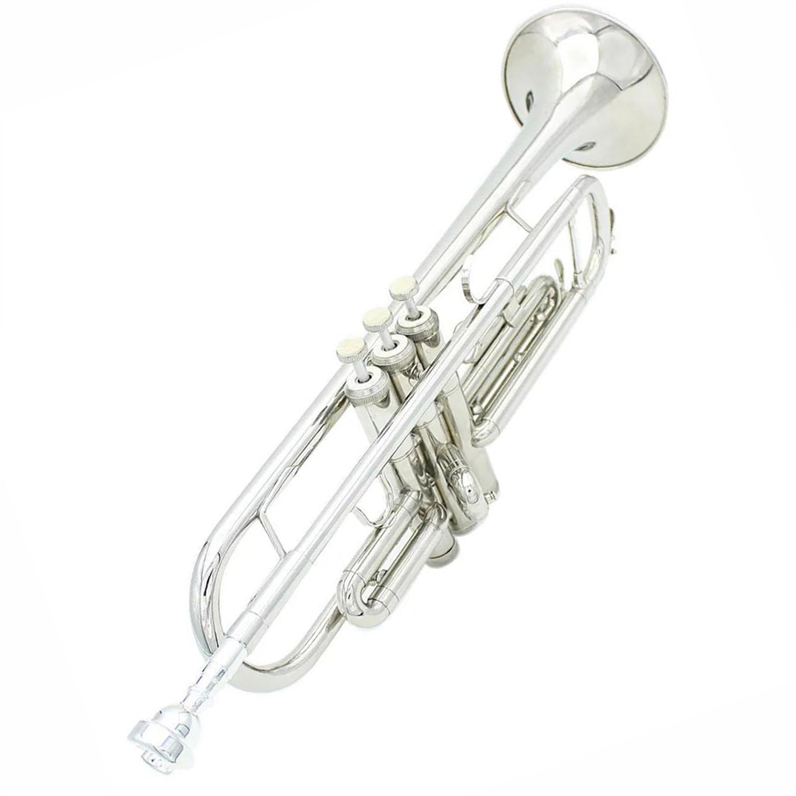 Standard Trompeten Bb B Flache Trompete Messing Material Trompete Professionelles Musikinstrument Mit Koffer Handschuhe Strap