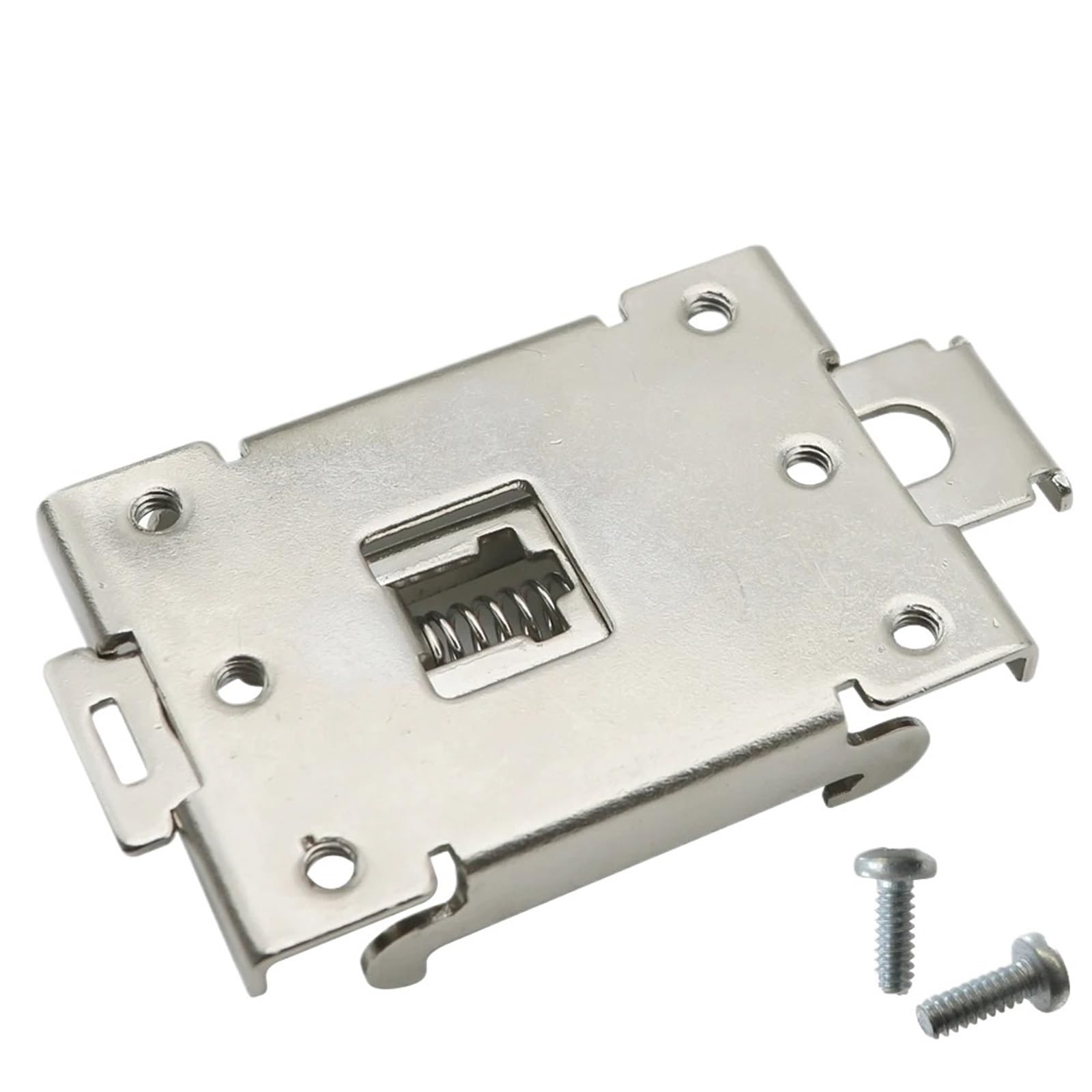 Relais à semi-conducteurs SSR monophasé : pince de fixation sur rail DIN anti-vibration