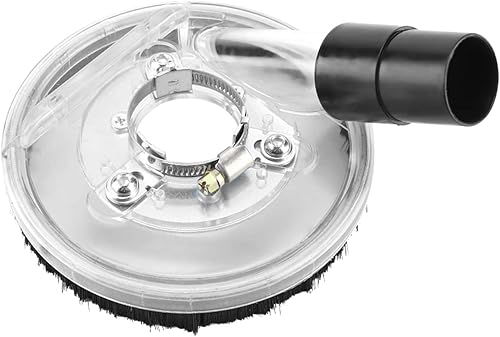 Cubierta de polvo para amoladora de 3.150-4.921 in, cubierta de polvo transparente al vacío, cubierta de molienda en seco, pulidora húmeda, molienda