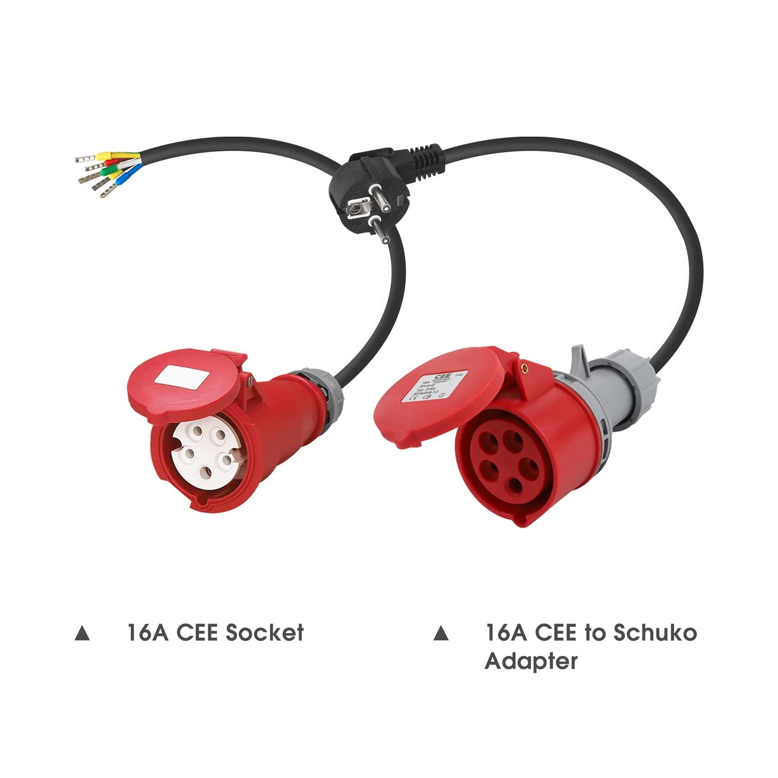 Amazon.co.jp: EV 充電ケーブル, タイプ 2 Cable16A 3Phase 62196-2 が