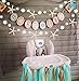 Decor365 White Finger Starfish Sea Shell Garland Ocean Coastal Nautical Party Decoration Starfish Cutouts Hanging Bunting Banner Under The Sea Mermaid Wish Birthday Beach Wedding Decor