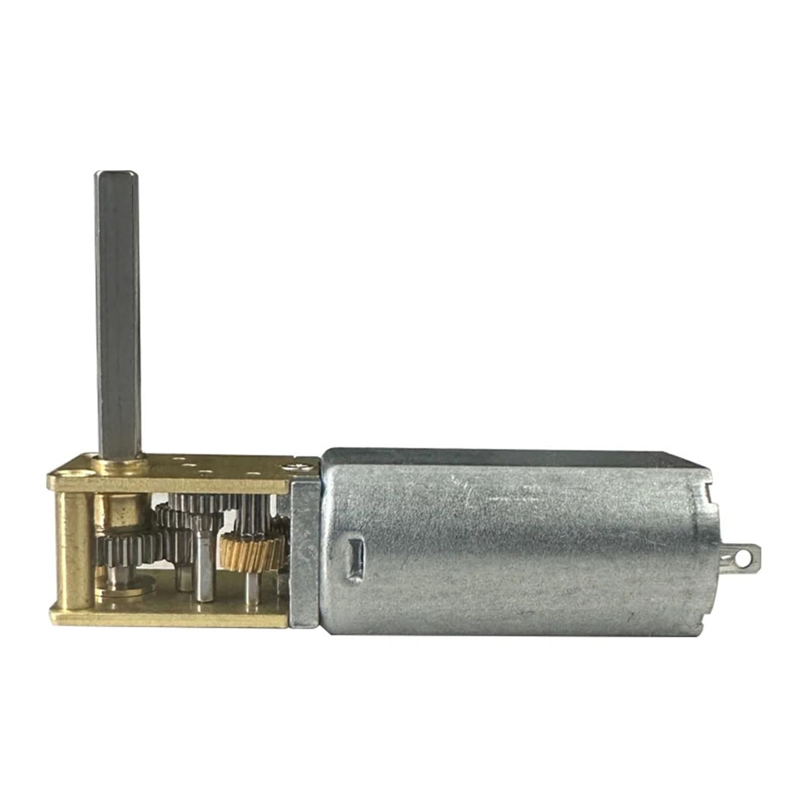 DC3V 6V 12V 1218-050 050 Getriebemotor Einzel-/Doppel-/Langwelle 4RPM-381RPM Langsamer Geschwindigkeits-Hochdrehmoment-Schneckengetriebemotor aus Metall(A 4RPM-16RPM,Long Shaft)