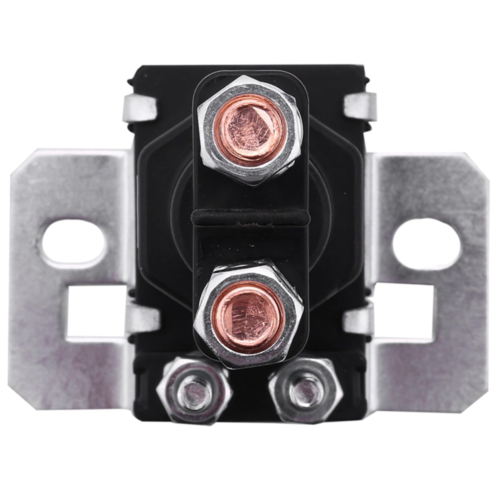 4 Piezas 4 Terminales 12 V 500 A Relé de Arranque de Coche Aislador de Batería Dual Relé de Solenoide de Arranque de Automóvil Encendido/Apagado de Coche