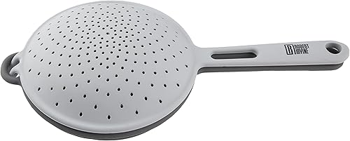 Miniatura 6 de Cambridge Silversmiths Robert Irvine Colador plegable, 2 en 1, gris